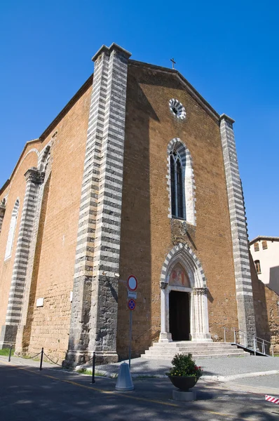 Церковь Святого Доменико. Орвието. Умбрия. Италия . — стоковое фото
