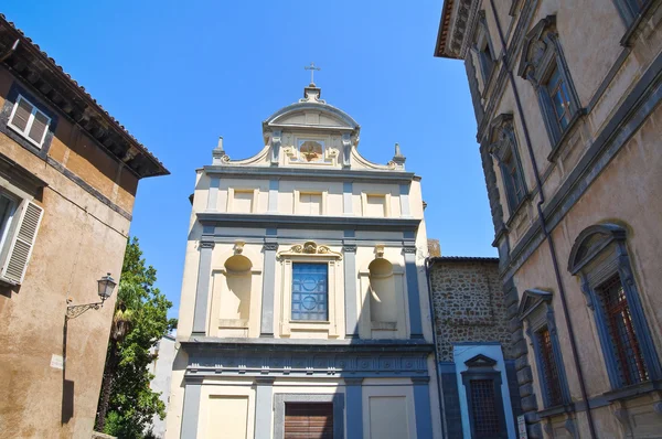 Церковь СС. Джузеппе и Джакомо. Орвието. Умбрия. Италия . — стоковое фото