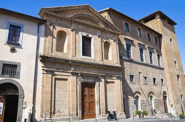 Kerk van st. lodovico. Orvieto. Umbrië. Italië. — Stockfoto