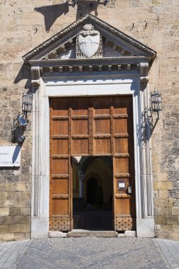 Vitelleschi Sarayı. Tarquinia. Lazio. İtalya.