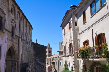 alleyway. Tarquinia. Lazio. İtalya.