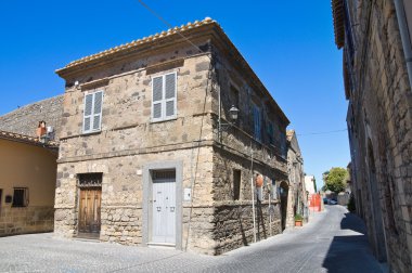 alleyway. Tarquinia. Lazio. İtalya.