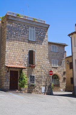 alleyway. Tarquinia. Lazio. İtalya.