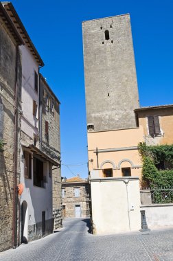 alleyway. Tarquinia. Lazio. İtalya.