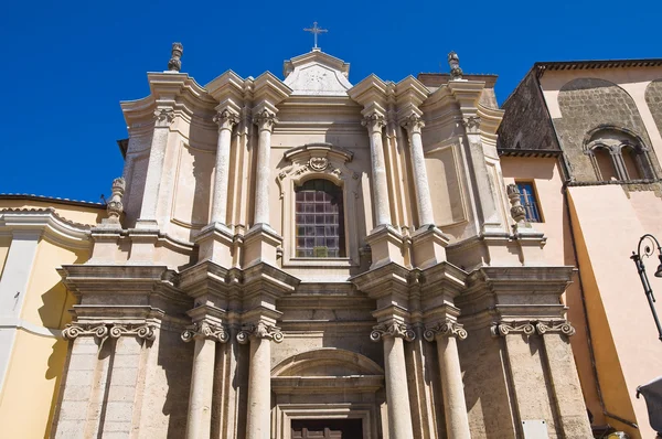 Kościół Suffragio. Tarquinia. Lazio. Włochy. — Zdjęcie stockowe