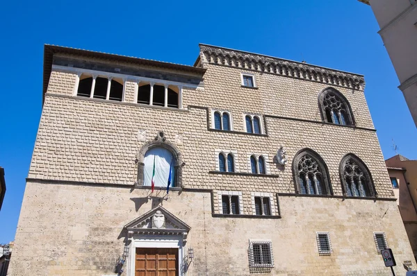 Vitelleschi palace. Tarquinia. Lazio. Italy. — Stock Photo, Image