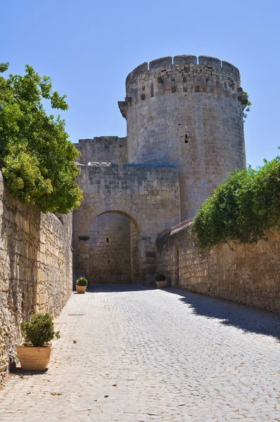 Tower of Matilde of Canossa. Tarquinia. Lazio. Italy. — Zdjęcie stockowe