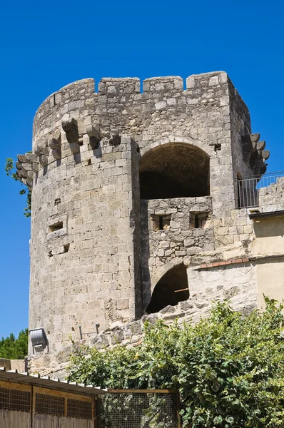 Věž matilde canossa. Tarquinia. Lazio. Itálie. — Stock fotografie