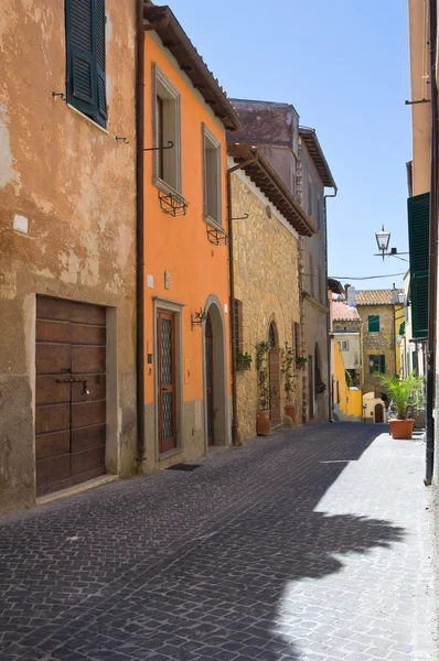 Alleyway. Tarquinia. Lazio. İtalya. — Stok fotoğraf