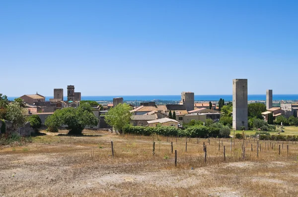 Vista panorámica de Tarquinia. Lazio. Italia . —  Fotos de Stock