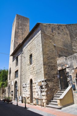 Saray önceden. Tarquinia. Lazio. İtalya.