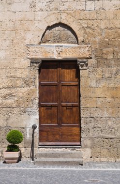 Aziz giovanni battista Kilisesi. Tarquinia. Lazio. İtalya.