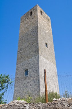 Kule ve campo cialdi. Tarquinia. Lazio. İtalya.