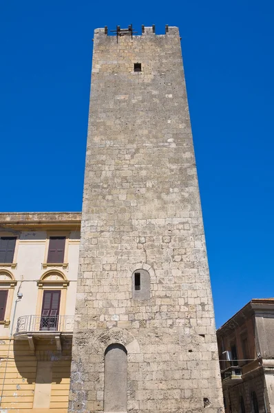 Barucci-torony. Tarquinia. Lazio. Olaszország. — Stock Fotó
