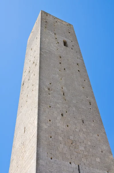 중세 타워입니다. 타르 퀴 니 아입니다. 라 지 오입니다. 이탈리아. — 스톡 사진