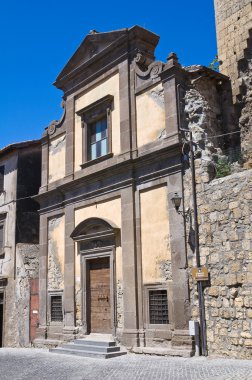 st. spirito Kilisesi. Tarquinia. Lazio. İtalya.