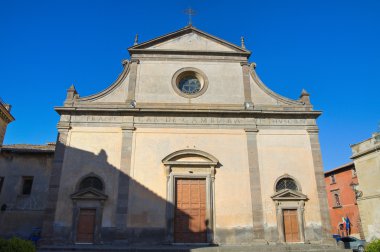 Cathedral of St. Giacomo.Tuscania. Lazio. Italy. clipart
