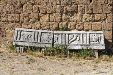 St. pietro Bazilikası. Tuscania. Lazio. İtalya.