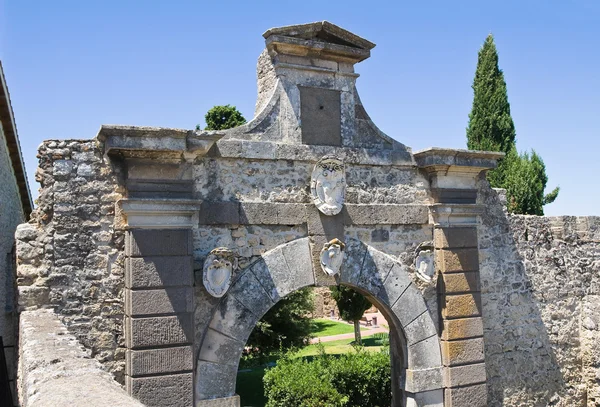 Historisches Tor. Tarquinia. Latium. Italien. — Stockfoto