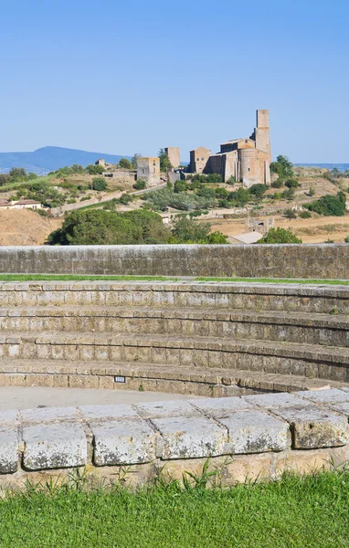 托斯卡纳的全景视图。拉齐奥。意大利. — 图库照片