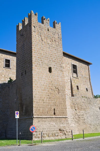 Mura fortificate. Tuscania. Lazio. Italia . — Foto Stock