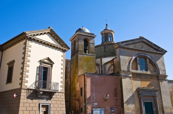 Церковь СС. Мартири. Tuscania. Лацио. Италия . — стоковое фото