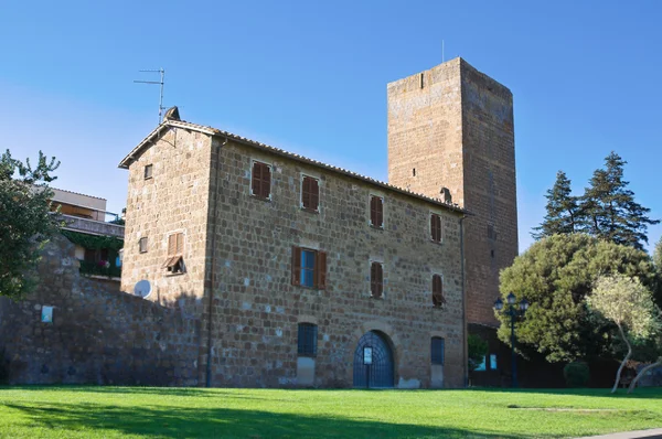 Toren van lavello. Tuscania. Lazio. Italië. — Stockfoto