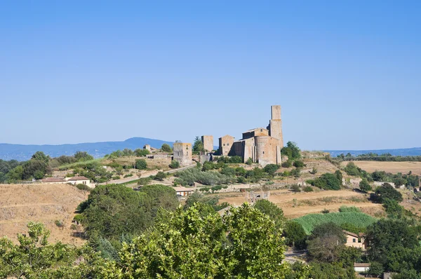 Vista panoramica della Tuscania. Lazio. Italia . — Foto Stock