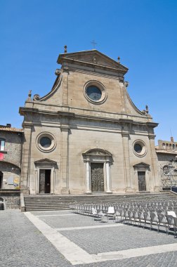 Viterbo Katedrali. Lazio. İtalya.