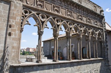 Papalık Sarayı. Viterbo. Lazio. İtalya.