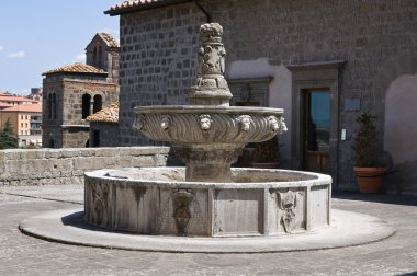 Papalık Sarayı. Viterbo. Lazio. İtalya.