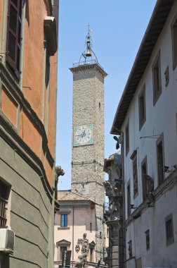 alleyway. Viterbo. Lazio. İtalya.