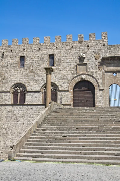 Papal Palace. Viterbo. Lazio. Italy. — Stock Photo, Image