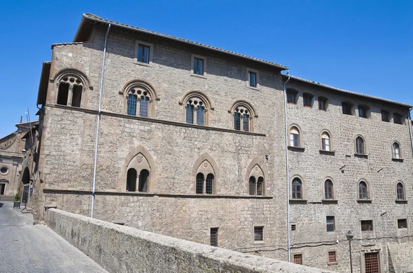 Farnese palác. Viterbo. Lazio. Itálie. — Stock fotografie