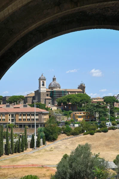 Panoramautsikt över viterbo. Lazio. Italien. — Stockfoto