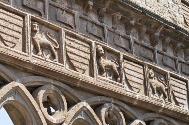 Papalık Sarayı. Viterbo. Lazio. İtalya.