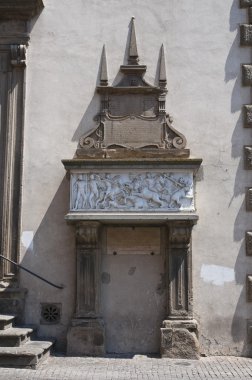 Kilise st. angelo spatha içinde. Viterbo. Lazio. İtalya.