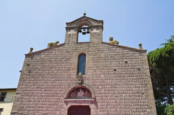 Kościół st. silvestro. Viterbo. Lazio. Włochy. — Zdjęcie stockowe