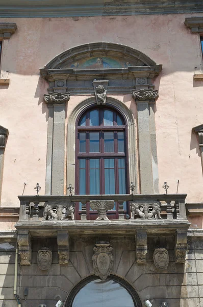 Palace of the Podestà. Viterbo. Lazio. Italy. — Zdjęcie stockowe