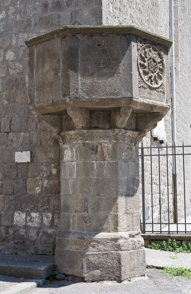 Basilikan st. francesco alla rocca. Viterbo. Lazio. Italien. — Stockfoto