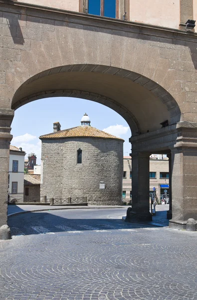 Kościół Santa maria della salute. Viterbo. Lazio. Włochy. — Zdjęcie stockowe