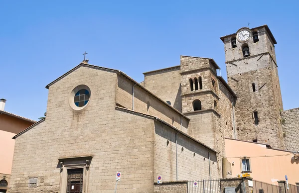 教会的圣西斯。维泰博。拉齐奥。意大利. — 图库照片