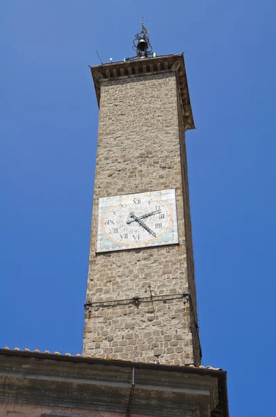 Palace of the Podestà. Viterbo. Lazio. Italy. — Stockfoto