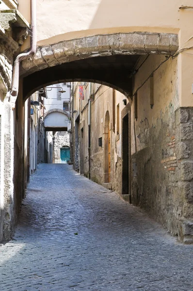 Une ruelle. Viterbe. Latium. Italie . — Photo