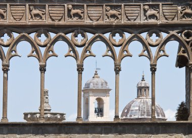 Papal Palace. Viterbo. Lazio. Italy. clipart