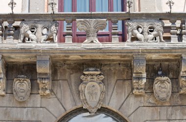 Palace of the Podestà. Viterbo. Lazio. Italy.