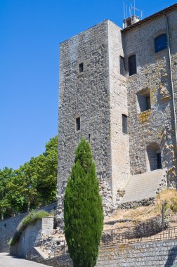 Rocca dei papi. Montefiascone. Lazio. İtalya.