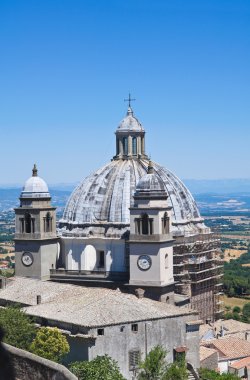 Cathedral st. margherita. Montefiascone. Lazio. İtalya.