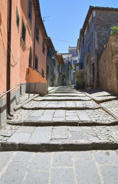 alleyway. Montefiascone. Lazio. İtalya.