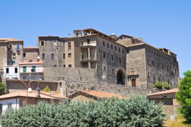 montefiascone panoramik manzaralı. Lazio. İtalya.